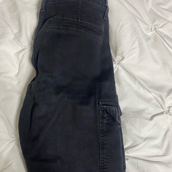 🤍3/35 Black cargo jean - Picture 4 of 5